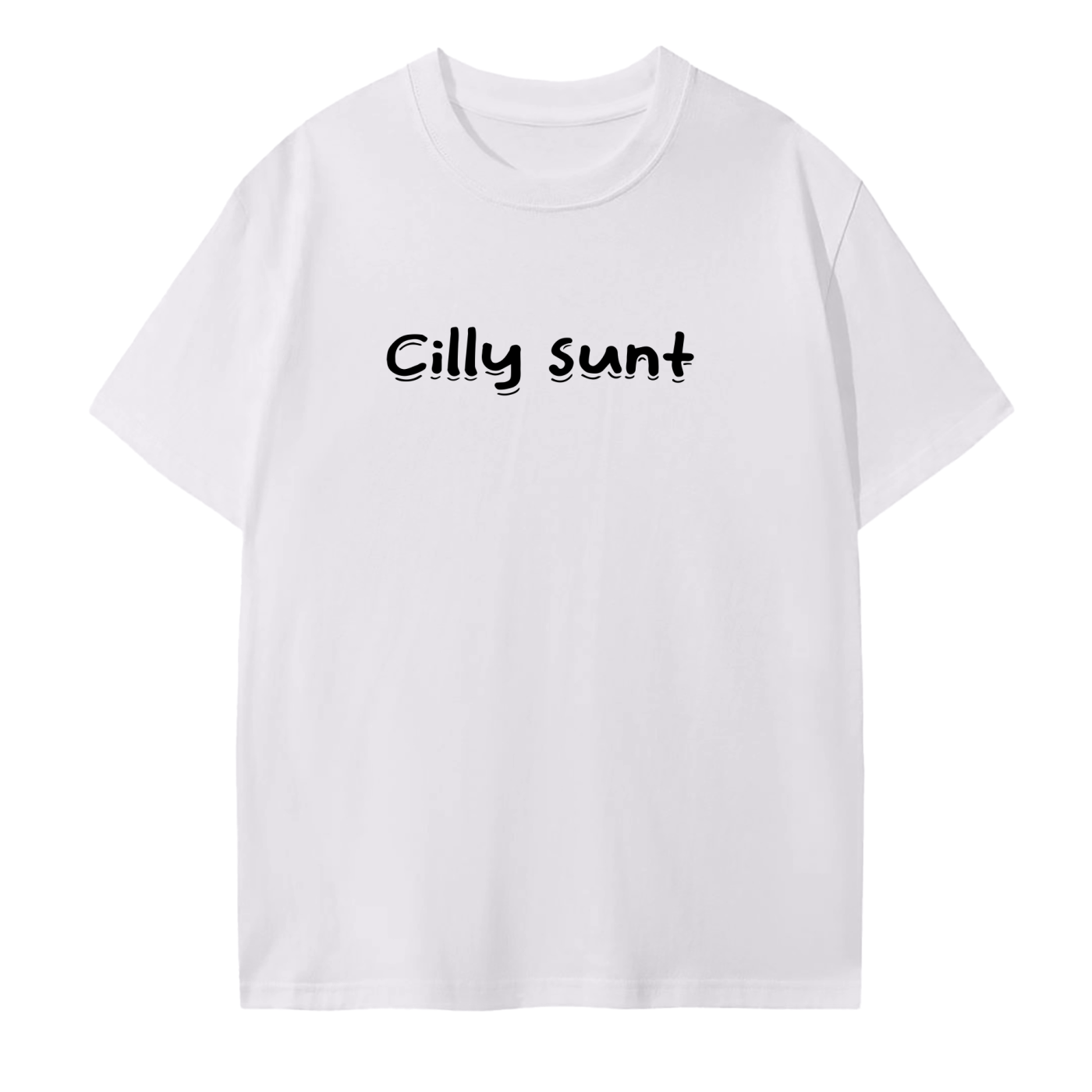 Unisex cotton Cilly Sunt tee
